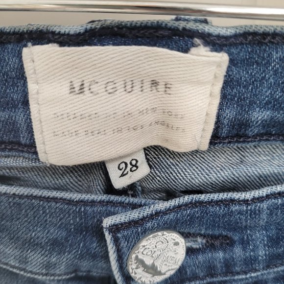 McGuire Denim Flare jeans with Fridge end on legs - Picture 2 of 2